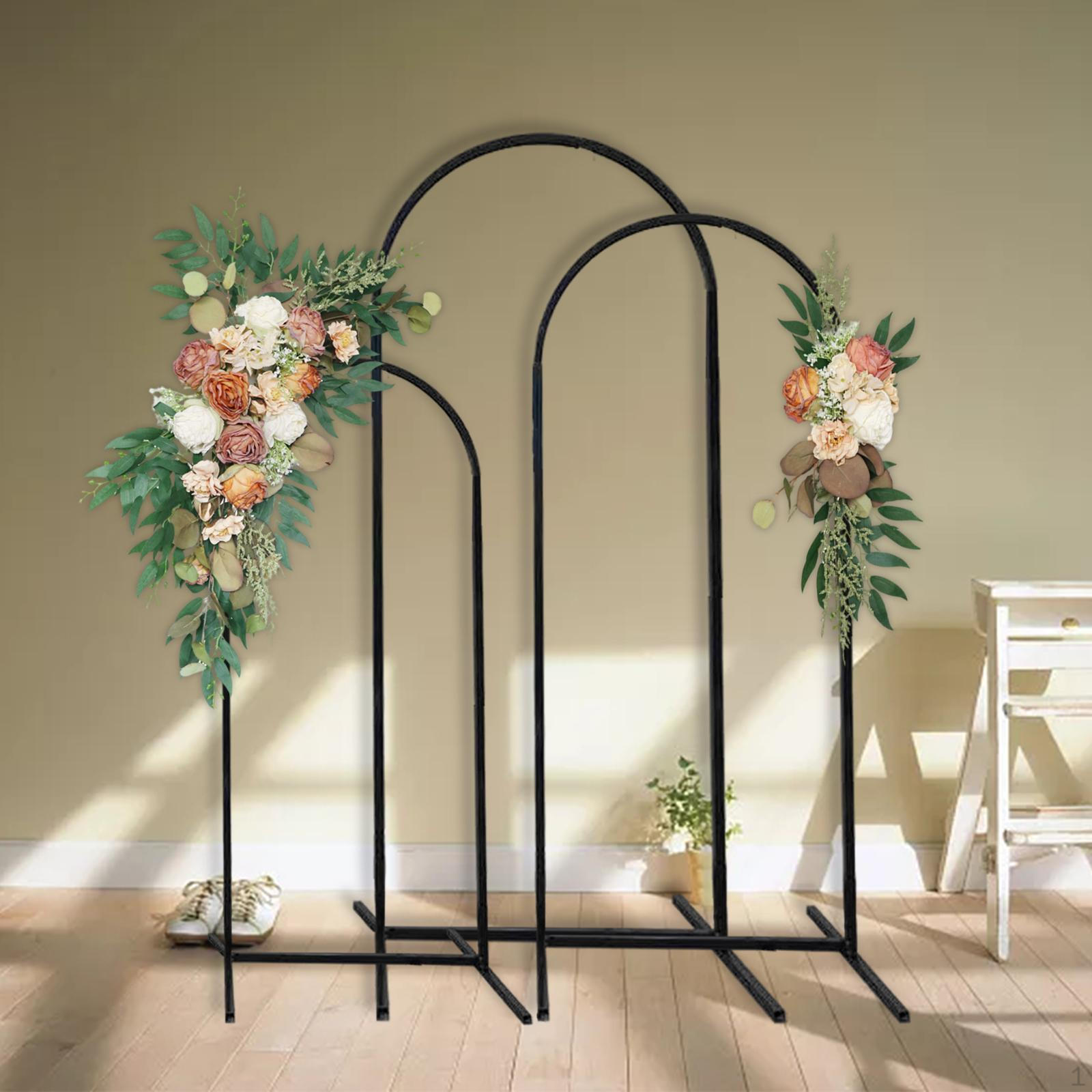 

2Pcs Flower Garland Rose Vine Artificial Flowers Hanging Ivy Baskets Wedding Arch