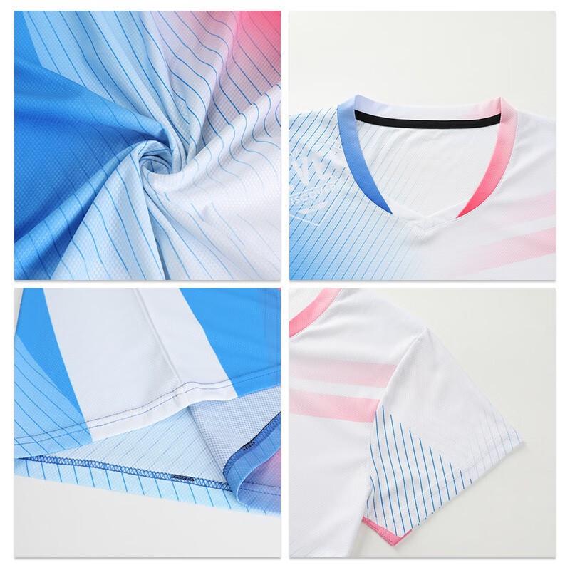 WEZHO Short Sleeve Badminton Training Suit