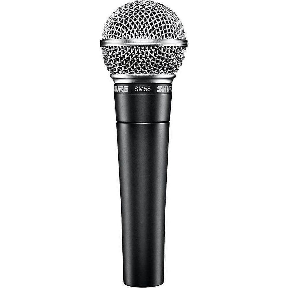 Microfono Dinamico Vocale Professionale Shure SM58 XLR Microfono Cardioide per Performance dal Vivo, Registrazione in Studio, Podcasting e Trasmissione (SM58-LC)