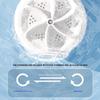 Portable Mini Washing Machine for Underwear Compact Travel Laundry Device Small Electric Washer for Socks Bras and Delicates with USB Charging