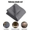 Tecido de Sombra Anti UV Marrom Café Cinza HDPE Vela de Sombreamento Solar Varanda Rede Bloqueadora de Sol Cobertura Protetora Solar Rede de Sombreamento Abrigo