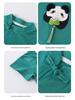 Clearance Panda Short-Sleeve Romper for Baby Boys and Girls - Chinese Style Summer Crawling Suit