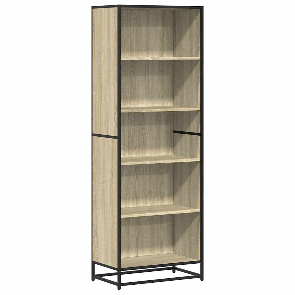 Vidaxl Regał, Dąb Sonoma, 60X35X170,5 Cm, Materiał Drewnopochodny