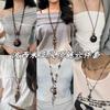 Long Gypsy Pearl Women's New Necklace High-end Light Luxury Unique Niche Clavicle Neck Chain Accessories