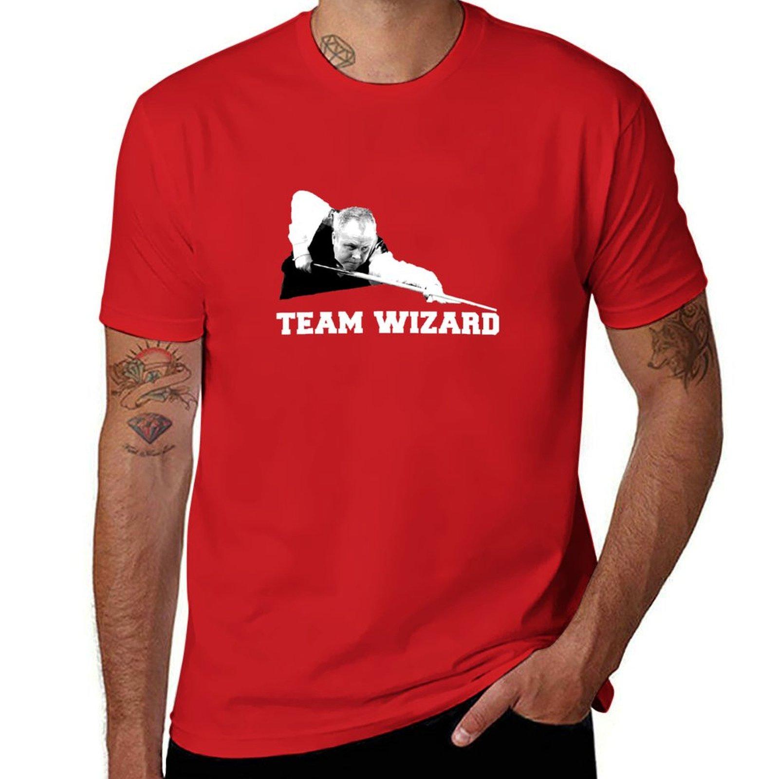 

Snooker - Team Wizard (John Higgins Fans) T-Shirt cute clothes tops customizeds T-shirts for men cotton S