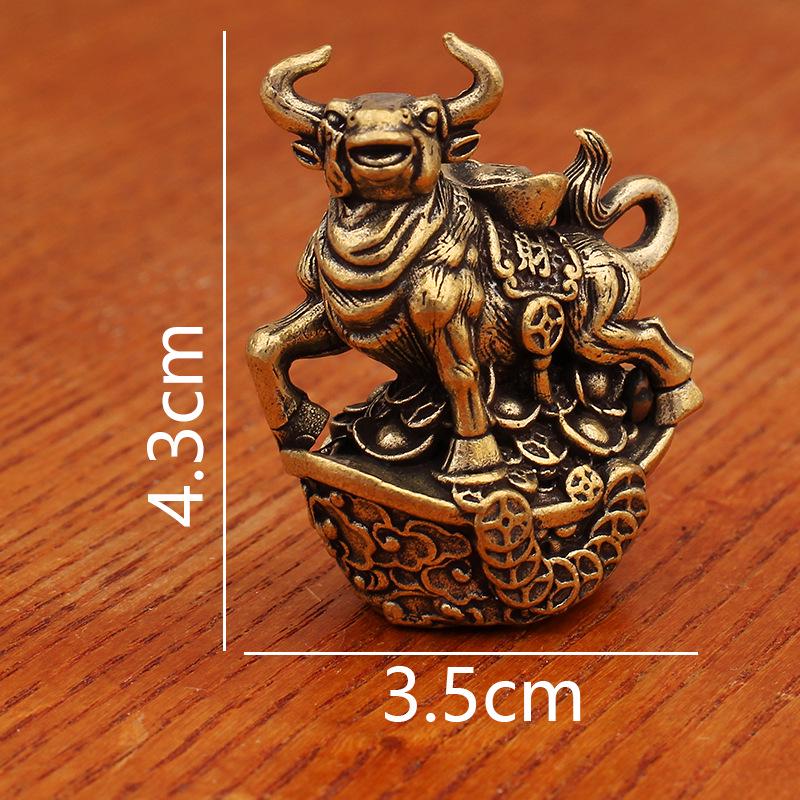 

Латунная подставка для благовоний в виде дракона зодиака