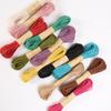 12pcs 10M Jute Twine Colorful Woven Rope For Diy Crafts Home Wedding Decoration Knitting Cord Craft Supply Gift Ring