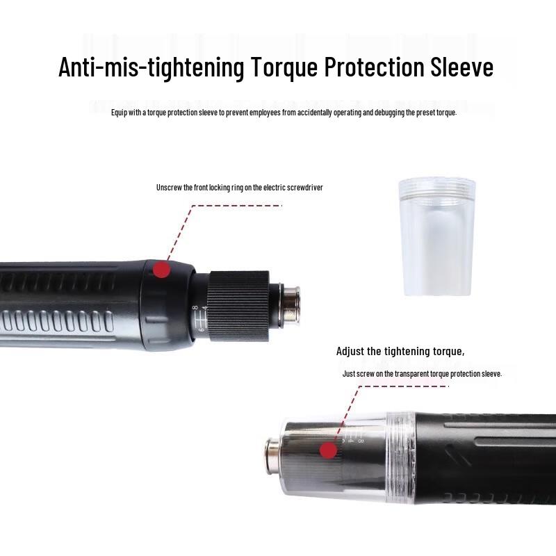 Jinda Brushless Electric Screwdriver with Adjustable Torque CN plug (adapter included)