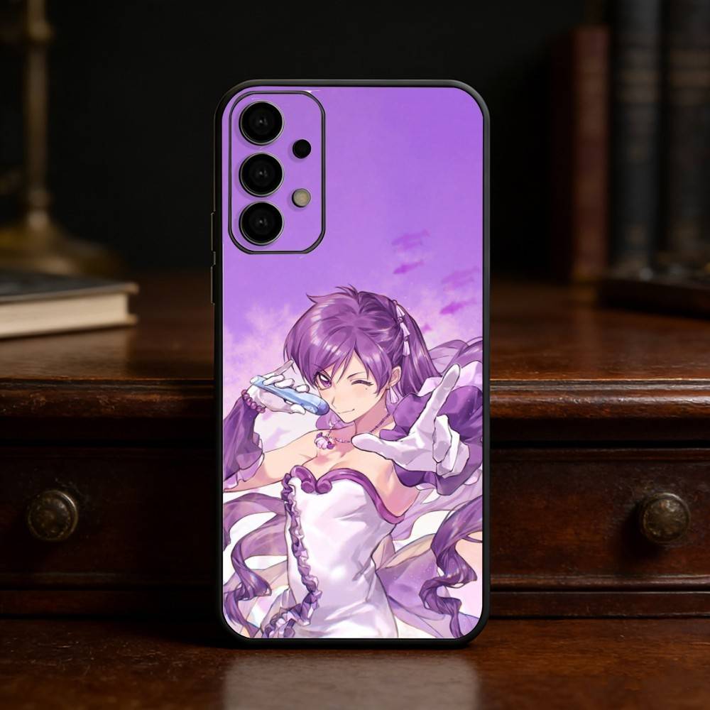 Mermaid Melody Pichi Pitch Handyhülle Für Samsung S25,S24,S21,S22,S23,S30,Ultra,S20,Plus,Fe,Lite Schwarzes Gehäuse