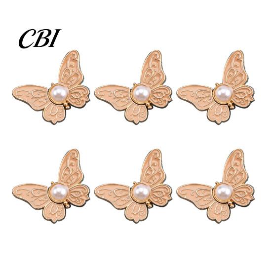 Skirt Fashion Accessory Pin Waist Tightener Butterfly Pins, No-Sew Pants Tighteners, Removable Safety for Low Slit Dress Pins Loose Jeans Skirts