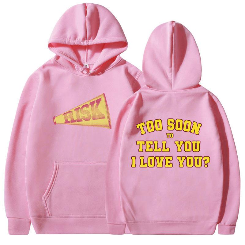 Is het te vroeg om te zeggen dat ik van je hou? Hoodies Gracie Abrams Grafische Sweatshirts Sudaderas Winter Herfst Fleece Warme Truien Mannelijk