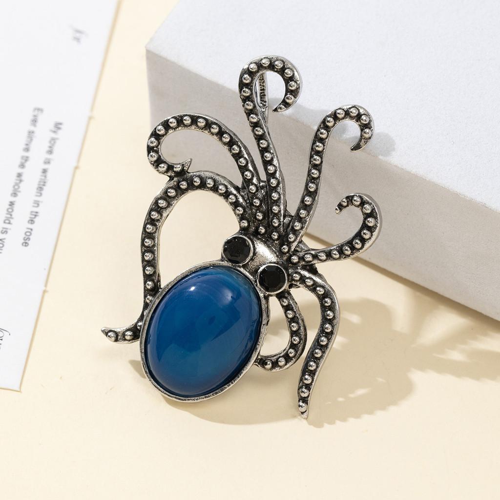 Shell Octopus Brooch Pendant For Diy Jewelry Making And Gift Crafts