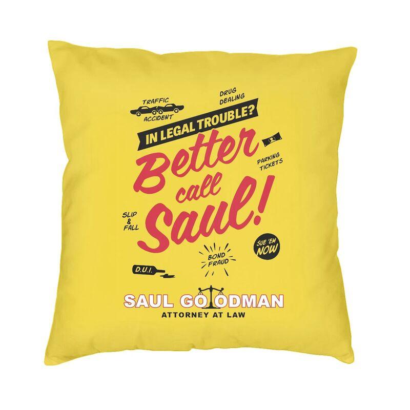 Better Call Saul Cushion Covers Sofa Home Decorative Saul Goodman Square Throw Pillow Case 40x40