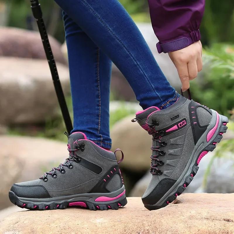 Autumn New Men's Hiking Shoes comfortable Fashion sneakers Casual lightweight male shoe mujer Outdoor non slip travel footwear