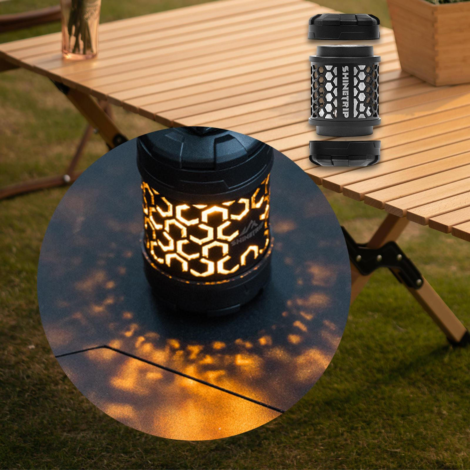 

Camping Lantern Camp Portable Multifunctional Ambient Light for Travel
