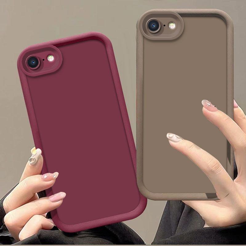For Apple iPhone 5 5S 7 8 SE 2016 SE2 SE3 2020 2022 Case Full Package Anti Drop Soft Silicone Cover iPhone 7 8 Plus Phone Case