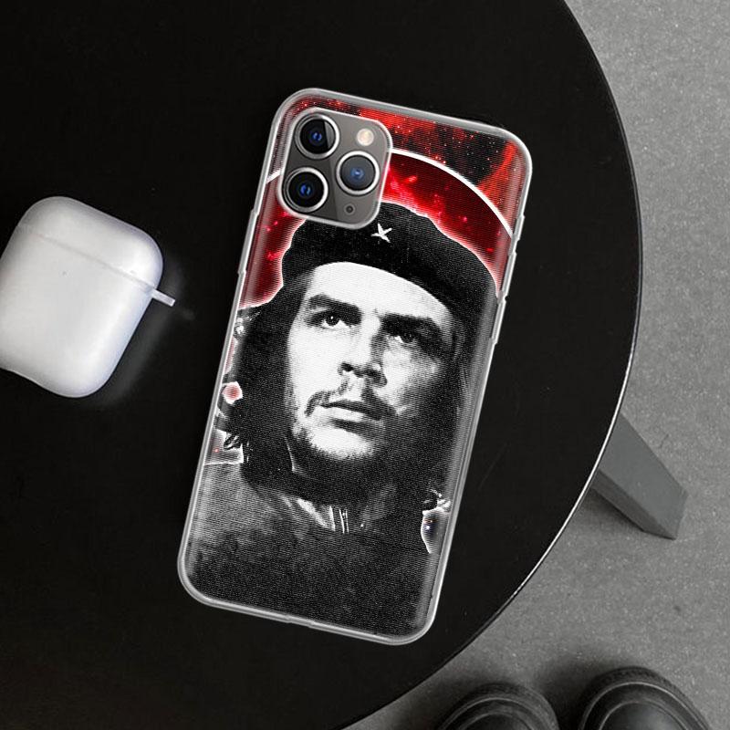 Che Guevara Cigarett Phone Case Cover for iPhone 11 12 13 Mini 14 15 Plus 16 Pro Max 17 Air 7 8 + SE Art Customized Fundas 11 12