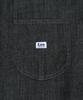 LEE Loco Pocket Denim Short Sleeve Shirt Black Wash
