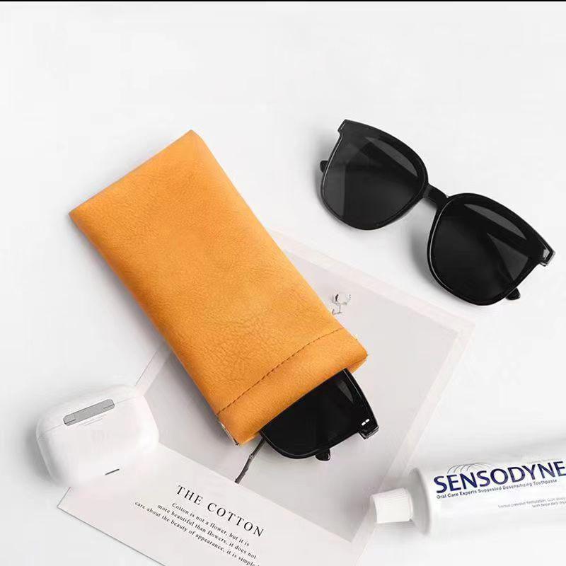 1PC Glasses Bag Sunglasses Unisex Glasses Storage Bag Portable Automatic Magnetic Glasses Bag Eye Bag Fixed Protection