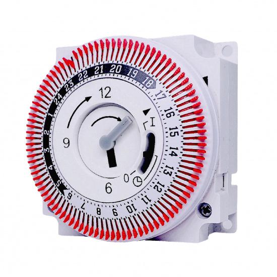 GT01 24 Hour Mechanical Timer Switch Socket 15 Minute to 24 Hour Programmable Mechanical Timer Outlet Home Appliance Use3
