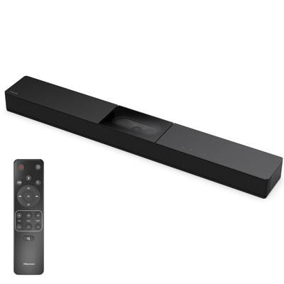 Caixa de Som Soundbar Hisense HS2000N 2.1ch com Subwoofer Embutido, Compatível com Bluetooth/HDMI/ARC, Modelo 2024, Preto