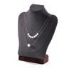 Walnut Wood Jewelry Holder Necklace Display Bust Multifunctional Mannequin Dresser Props for Displaying Necklaces