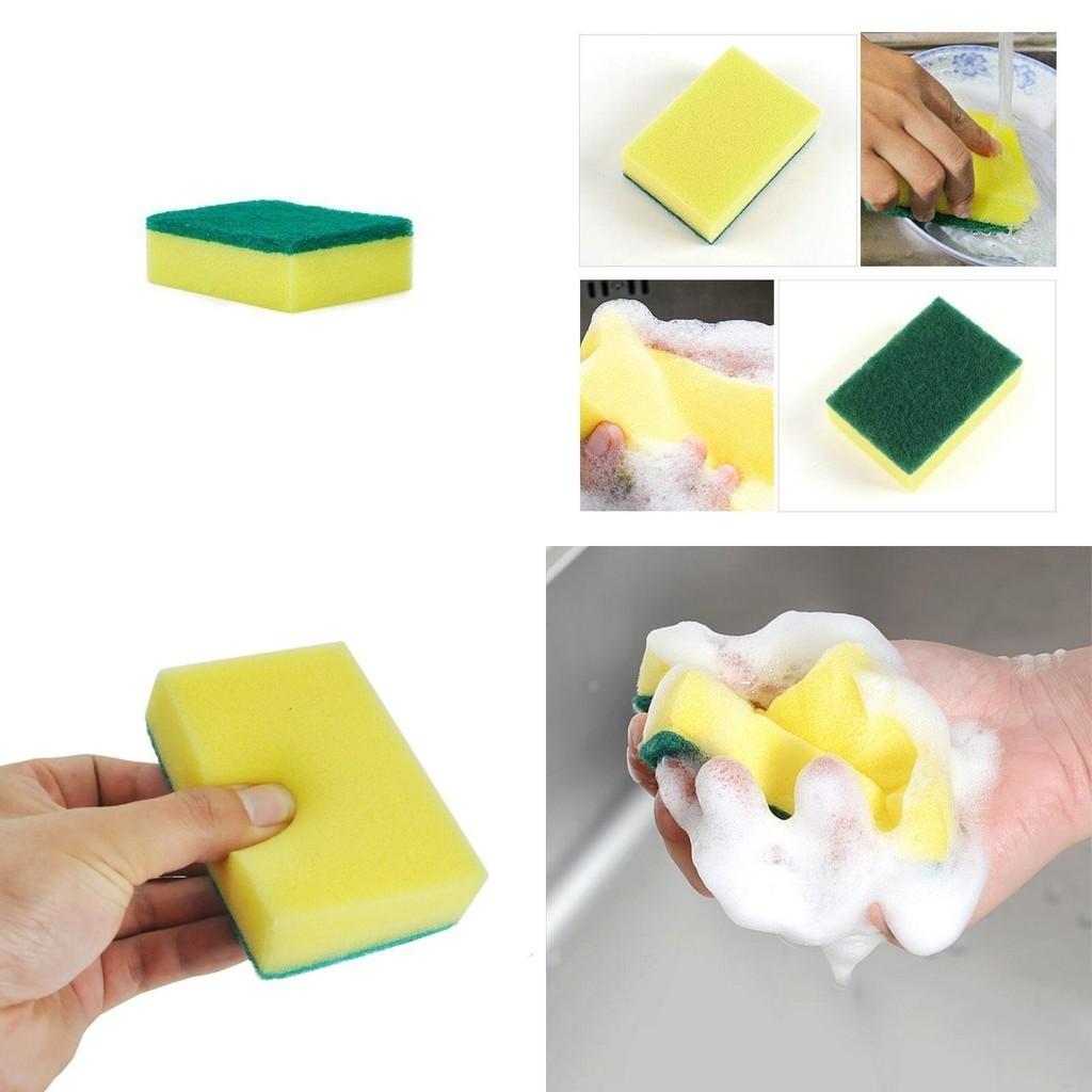 Hochdichte Küchenreinigungsschwamm Waschhandtücher Wischlappen Mikrofaser Mit Zweiseitiger Funktionalität Für Effektive Reinigung