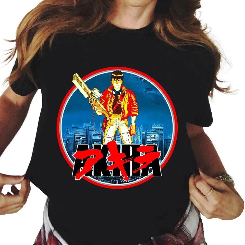 Akira Anime T Shirt Manga K. Otomo Tokyo Men Women Graphic Print T Shirt Casual Fashion Short Sleeve Plus Size T Shirt Unisex