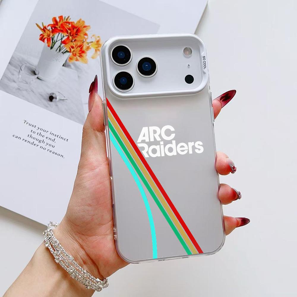 Spiel A-ARC Raiders Handyhülle Für iPhone 17 16 15 14 13 12 11 Pro Max Air Matt Laser Aurora Stoßfest Funda