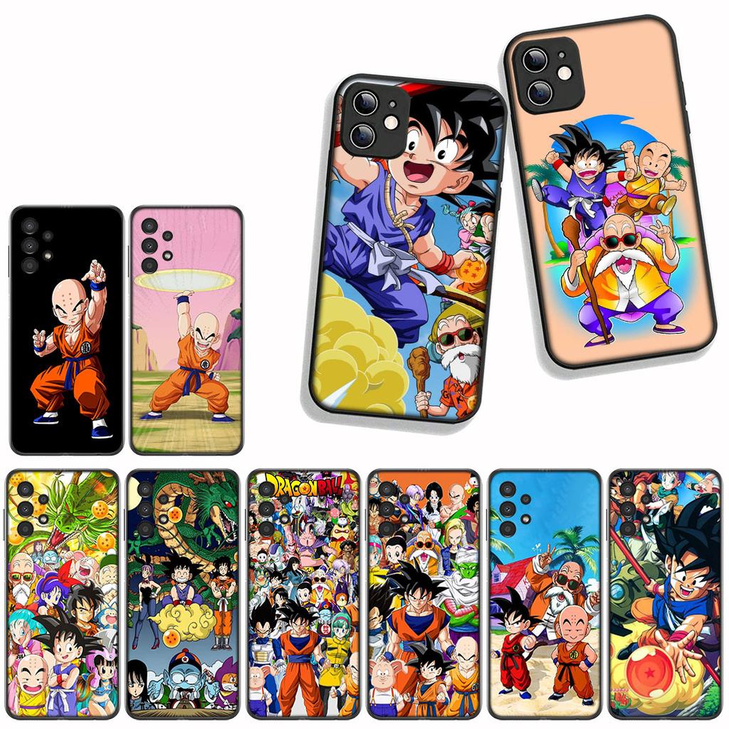 For OPPO A18 A16 A17 A38 A54 A40 A60 A80 A78 A79 A57 A55 A96 A15 A12 A53 Phone Cover Case Krillin Dragon Gokus Ball DragonBalls