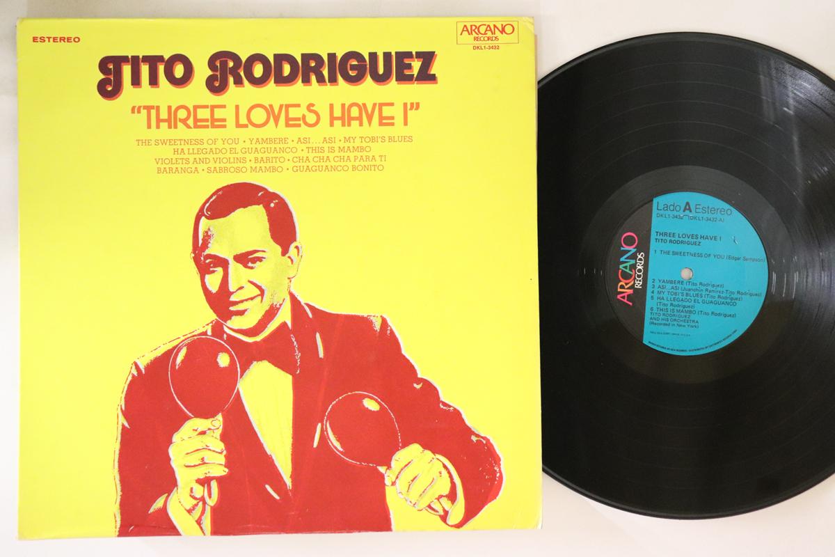 

LP Record TITO RODRIGUEZ Three Loves Have I DKL13432 ARCANO 1978 US Latin Used