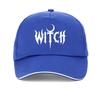 Witch Graphic Print Print Baseball Cap Unisex Outdoor Casual Sun Snapback Hat Summer Adjustable Dad Hats Breathable Trucker Caps