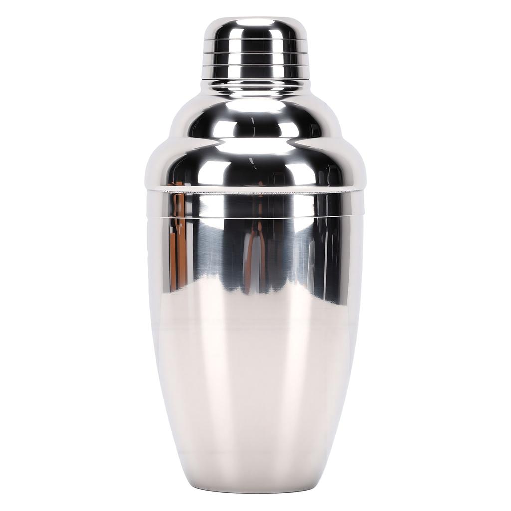 500ml Cocktail Shaker with Lid Leakproof Ergonomic Food Grade Professional Drink Shaker