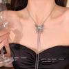 Spicy Girl Tassel Pearl Necklace: Elegant, Versatile Clavicle Jewelry for Women