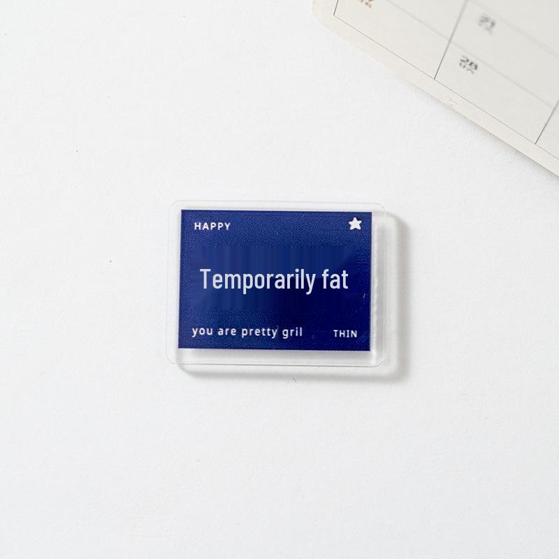 

Вдохновляющий мультяшный магнит Гуочао Бог Богатства - Милый акриловый стикер на холодильник