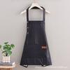 Unisex Strappy Composite Fabric Apron: Oil-Proof, Dirt-Resistant for Home Cooking & Catering