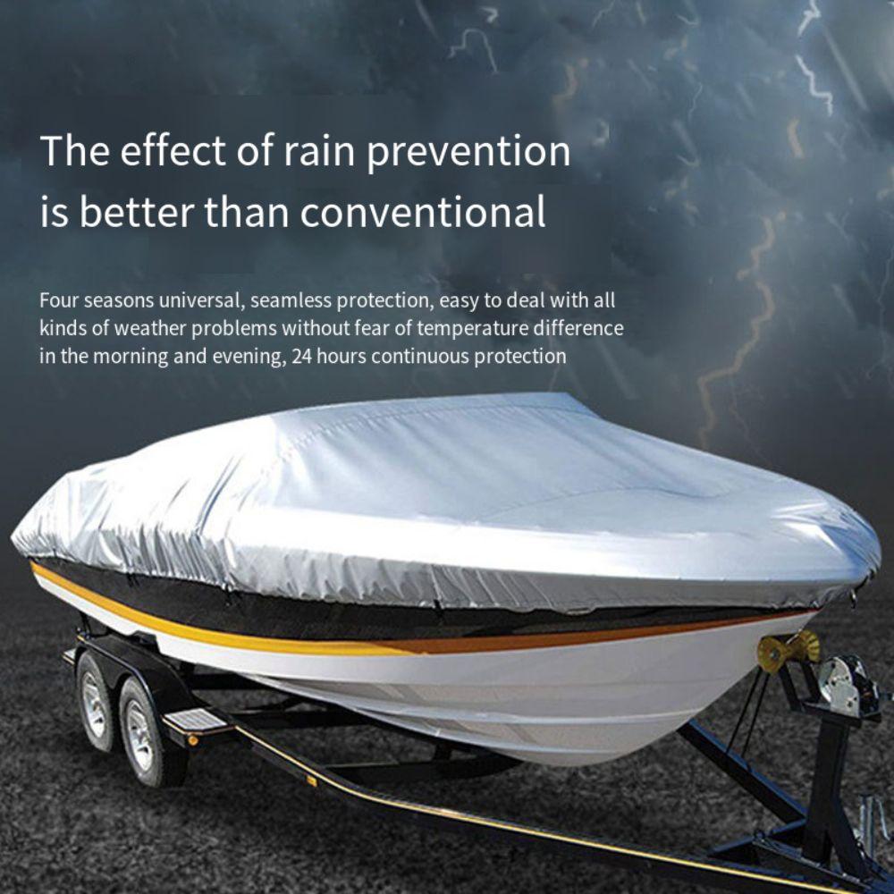 Anti-UV Ship Body Protective Cover Reflective Waterproof Boat Cover V-shaped Yacht Cover  Yacht