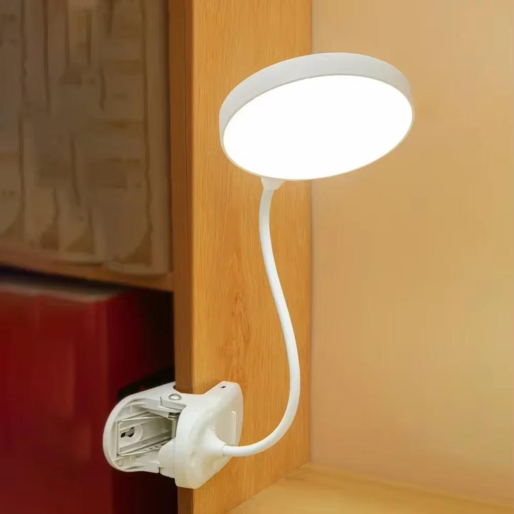 Xiaomi USB Plug-in Table Lamp DC5V Desk Lamp With Clip Bed Reading Book Night Light LED Desk Lamps 3 Modes Dimming Eye Protection