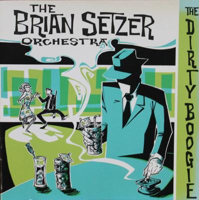 CD BRIAN SETZER - The Dirty Boogie  INTSD90183 Interscope Reco 1998 Non Japan Jazz Used