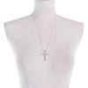 GUCCI Necklace Cutout Cross Necklace G Cross logo accessories Silver AG925 Women Used
