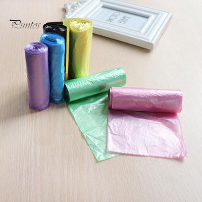 5 Rolls 100Pcs Household Disposable Trash Pouch Kitchen Storage Garbage Bags