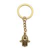 28mm Schlüsselanhänger Hamsa Hand Auge des Horus Hochzeitsschmuck Zubehör QY025