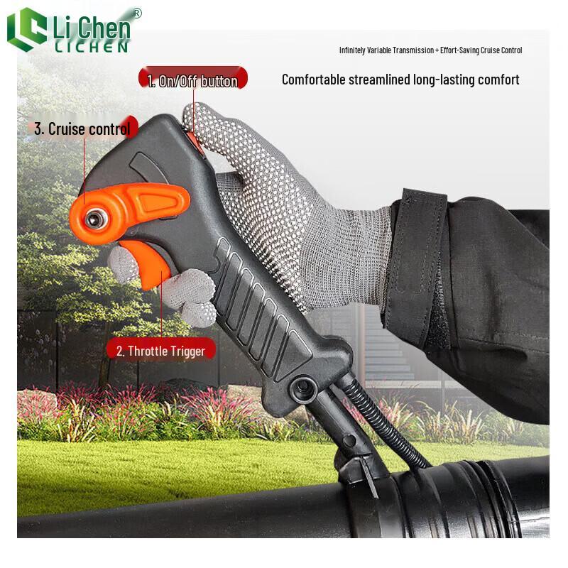 Lichen Gasoline Backpack Multi-Purpose Blower CN plug (adapter included)