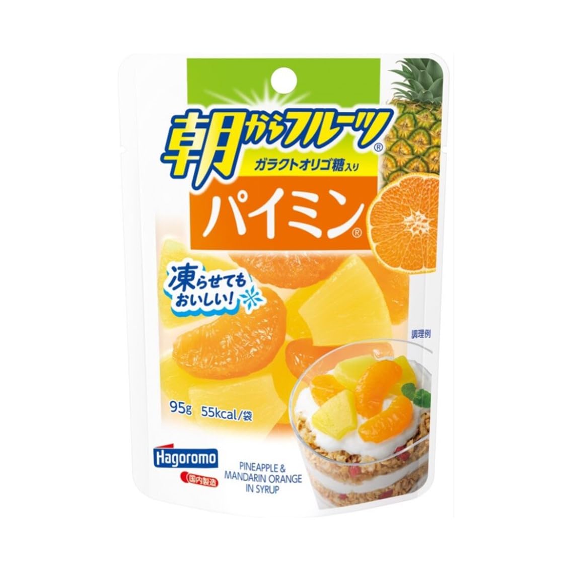 

Hagoromo Morning Fruit Paimin 95gX6 pieces (Pouch) (4117)