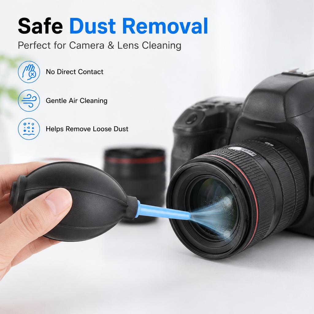 Camera Lens Air Blower Rubber Bulb Dust Cleaner for DSLR SLR Digital Camera Sensor Keyboard Laptop Electronics Cleaning Tool Mass Air Flow 3