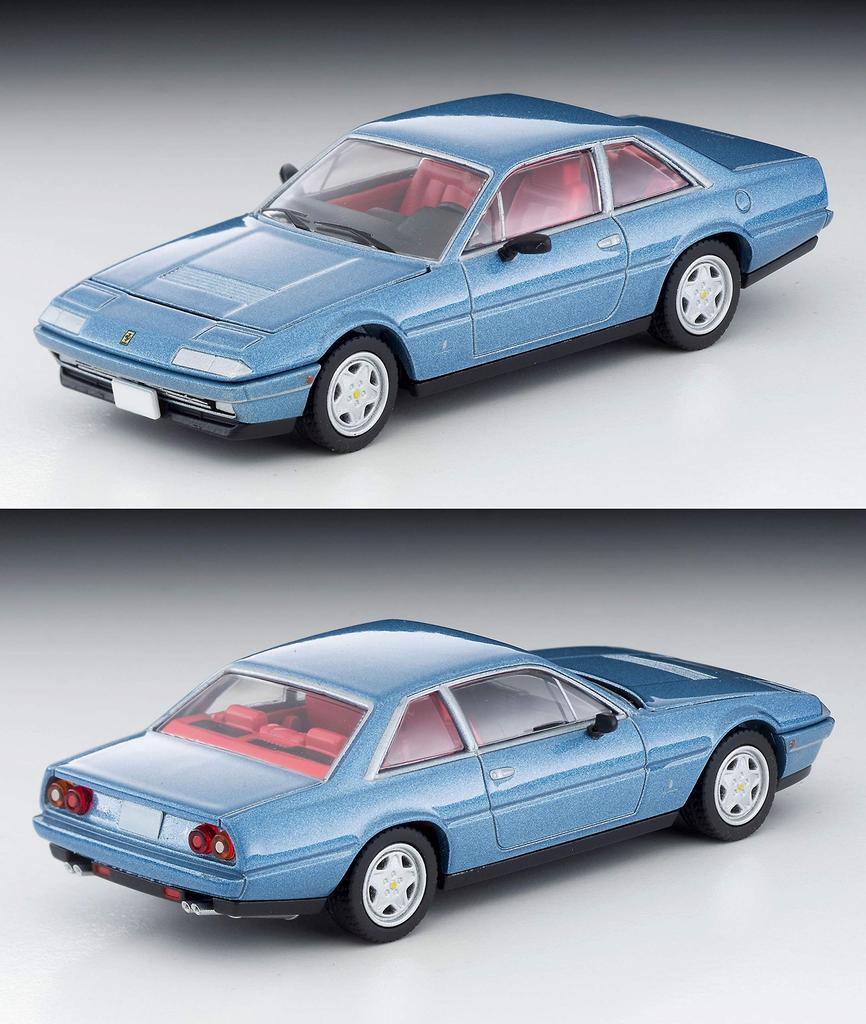 Tomica Limited Vintage Neo Ferrari 412 Blue Finished Product 312284 1/64 LV-NEO