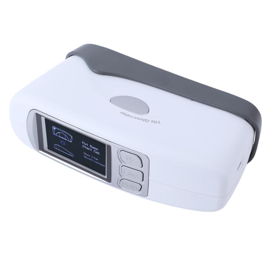 Gloss Meter 20 60 85 Degree 3 Measurement Angles 2.4in 320x240 Color Screen Support Data Export Digital Gloss Tester