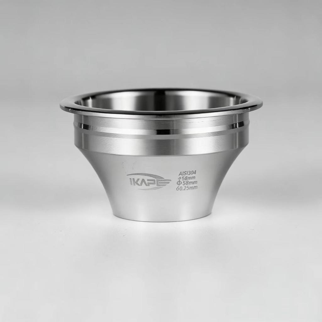 IKAPE Filtrační košíček pro portafilter s proměnným průměrem pro espresso, precizní, pro vysokou extrakci, pro bezedný portafilter 54mm/58mm