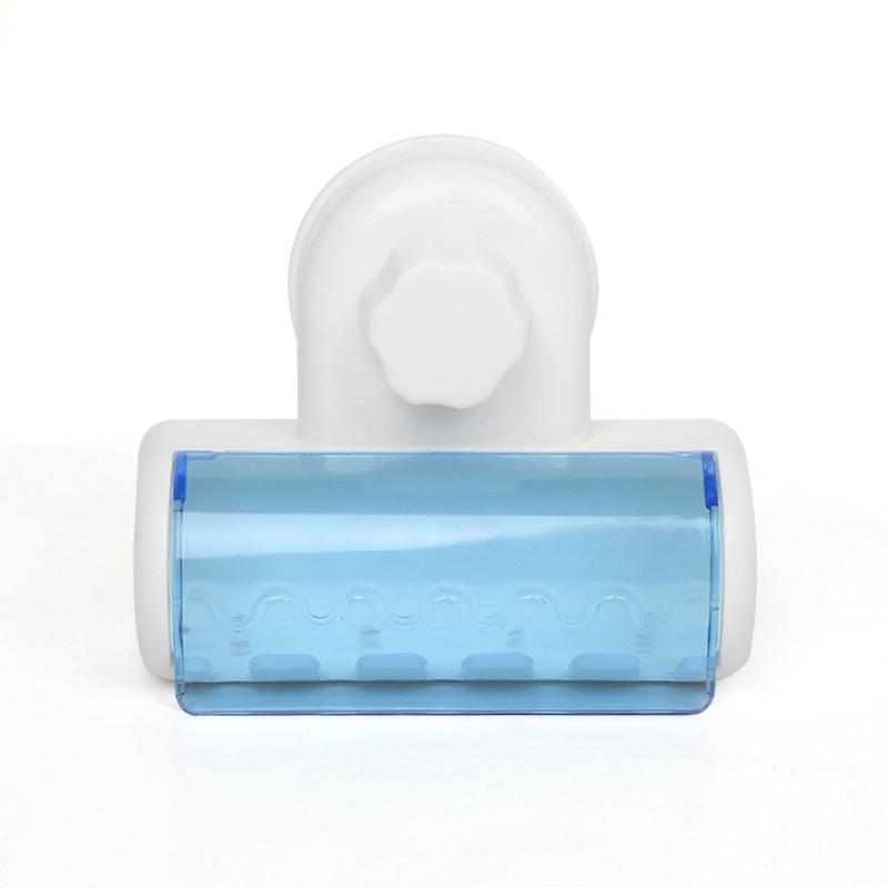 Suction Cup Punch-Free Dustproof Wall-Mounted Toothbrush Holder