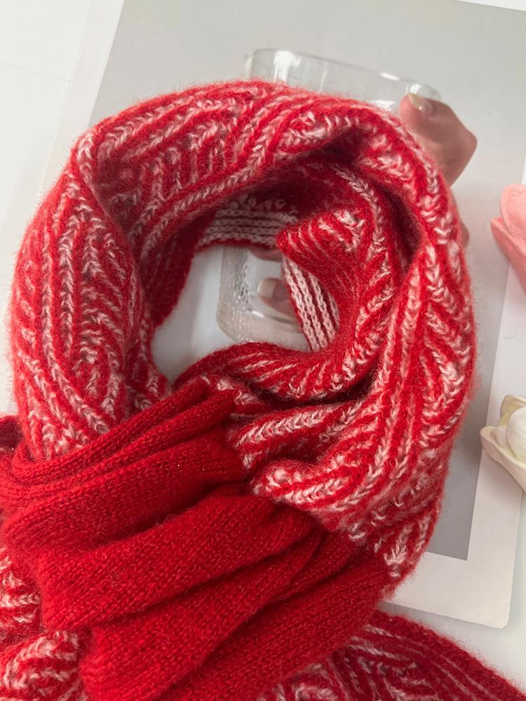 100 Baby Cashmere Super Soft Neck Ring Scarf Knitted Women Neck Warmer Small Scarves Snood Autumn Winter Cowl Pure Cashmere Acc